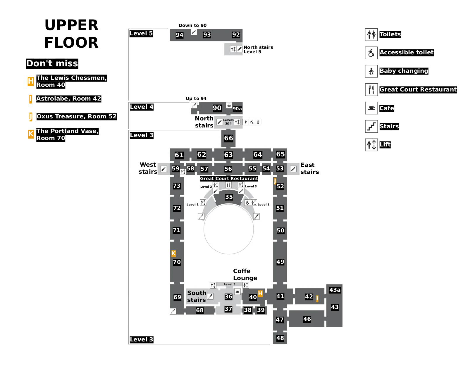 the british museum map